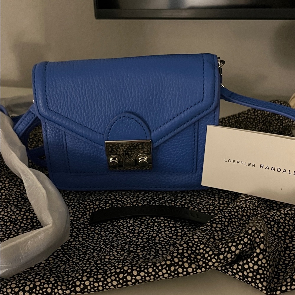 Loeffler Randall Vibrant Blue Crossbody Bag